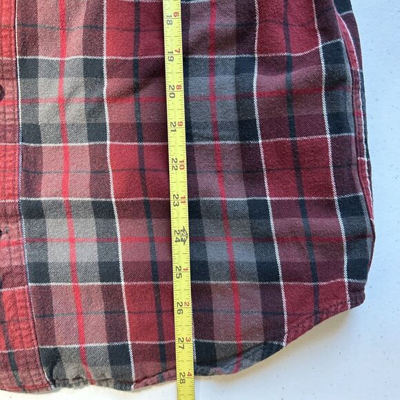 Duluth Trading Mens Sz M Long Sleeve Button Down Casual Pockets Outdoor Shirt - Picture 4 of 6